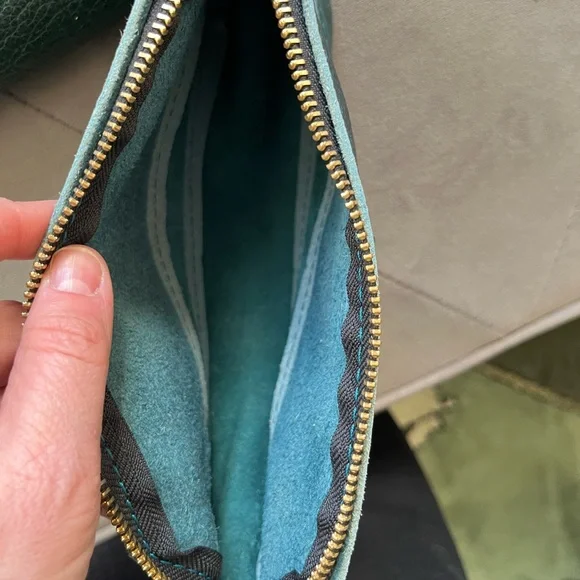 Lot of 5 Portland Leather Goods Accessories in Blues, Greens, Purple - Picture 10 of 13